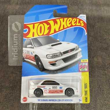 Hot Wheels 98 Subaru Impreza 22B-STi Version Putih Original Hotwheels