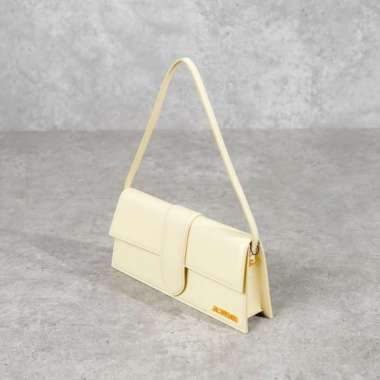 Tas JACQUEMUS LE BAMBINO LONG IVORY SHOULDER BAG 100% ORIGINAL 25X6X11CM