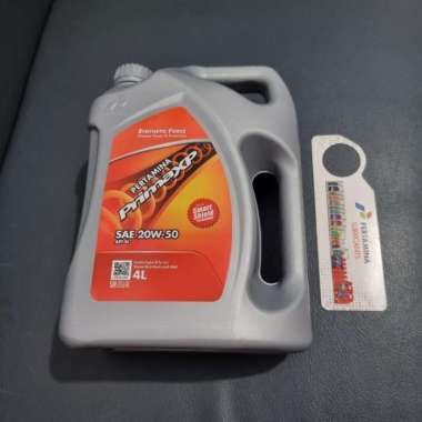 Oli Mesin Prima XP Oil Mobil Original Pertamina 20W 50 4 Liter 4L GSP