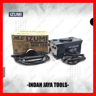 IZUMI MIG 138 Mesin Las CO Flux Core Tanpa Gas Travo Listrik CO2 Mag Gasless Inverter Welding Machin