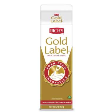 Rich's Gold Label Whipping Cream 907 gr