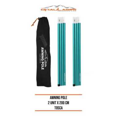 Dhaulagiri Awning Pole 200 cm Tiang Tenda Tosca
