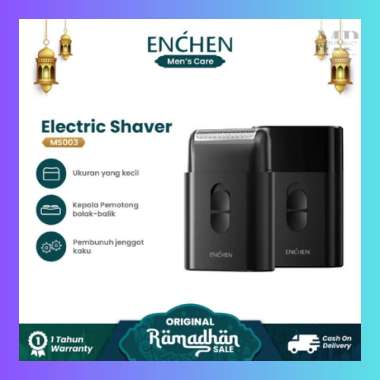 ENCHEN MS003 Alat Cukur Elektrik Alat Cukur Kumis Jenggot Portable Slim Mini Electric Shaver Garansi