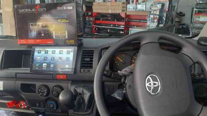 HEAD UNIT DOUBLE DIN DOUBLEDIN ANDROID SKELETON 9 INCH