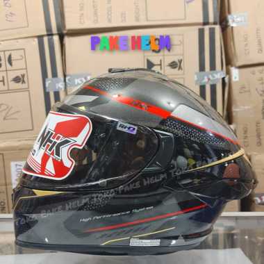 HELM NHK MARK 1 ANOMALISTIC RED FULL FACE ORIGINAL M