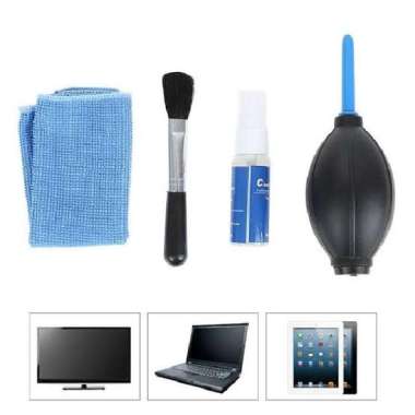 Cleaning Kit Alat Pembersih 4in1 / Lcd Cleaner for Kamera HP Laptop 4 in 1