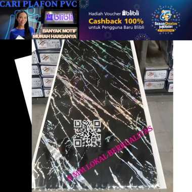 Plafon pvc 4 meter | plafon pvc perlembar 6 M X 20 CM ( 1 L ) 5