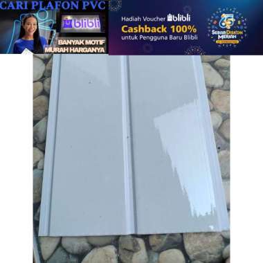 Plafon pvc 4 meter | plafon pvc perlembar 6 M X 20 CM ( 1 L ) 20