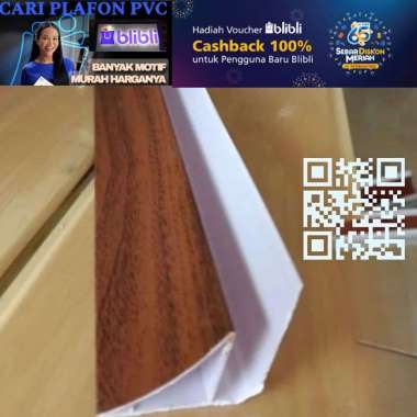 list plafon pvc ( Dof laminate ) LIS DINDING LAMINATE