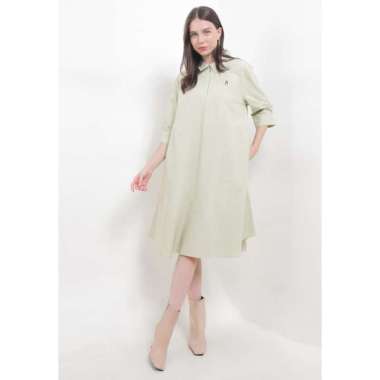 Hush Puppies Carlene Midi Wanita L Sage