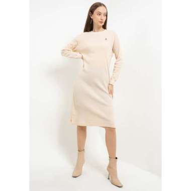 Hush Puppies Dress Wanita Alyssa Ldr Beige L Beige
