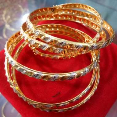 Gelang bangkok emas asli kadar 700