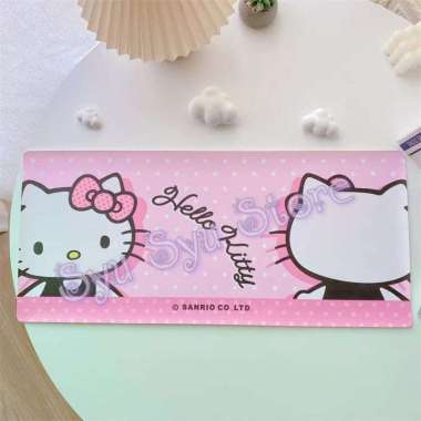 Alas Meja Panjang Desk Mouse Pad Mat Deskmat DOT Kuromi My Melody Hello Kitty Cinnamoroll Pochacco K