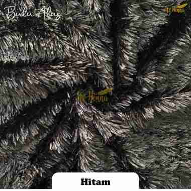 Bulu Alas Untuk Foto Background Taplak Meja Kain Rasfur Kain Bulu Hitam
