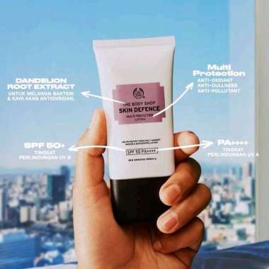 The Body Shop SKIN DEFENCE Multi-Protection Lotion SPF 50+ PA++++ 60ml Physical Sunscreen Sunblock O