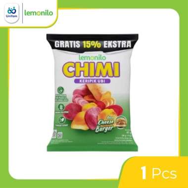 Lemonilo Chimi Keripik Ubi Rasa Cheeseburger 50 gr Lokal