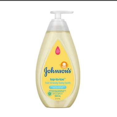 Johnson's baby hair and body wash 500 ml (milk + rice / top to toe / cotton touch) top to toe