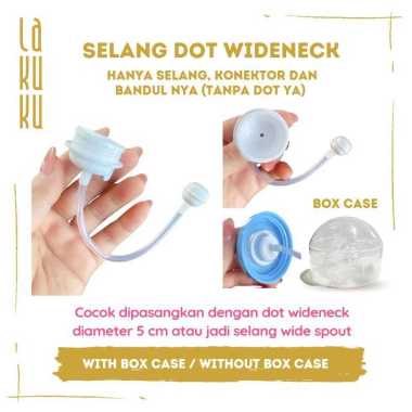 Tambahan Sedotan Straw Cup pengganti dot Botol Susu Baby Wide Classic Natural Training Cup untuk ber