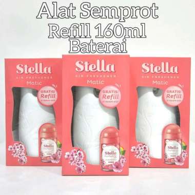 Stella Matic Alat Semprot Pengharum Ruangan Otomatis - Japanese Sakura