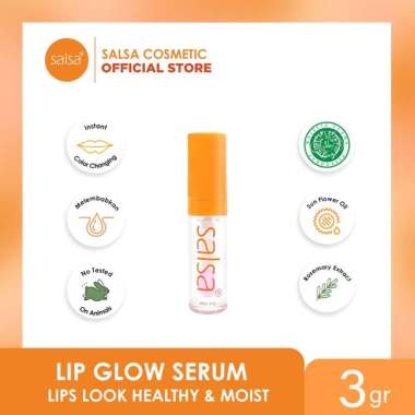 SALSA Lip Glow Serum - Moisturizing Serum Bibir Original Lip Glow