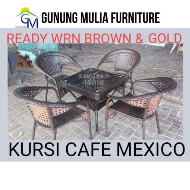 Kursi Cafe / Kursi Taman / Kursi Teras 4 Person + Meja