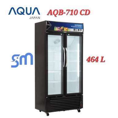 Showcase AQUA AQB-710CD Display Cooler Multidoor 464 Liter AQB710CD 710 CD