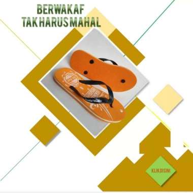 Sendal Wudhu Sandal Wudhu Sandal Jepit Wudhu Motif Air Isi 10 Pasang