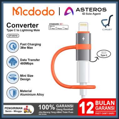 MCDODO Converter Type C to Lightning Charging & Data Transfer OT-0510