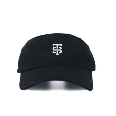 3Second Men's Running Cap Sporty Logo Nast HP-C090125 Black
