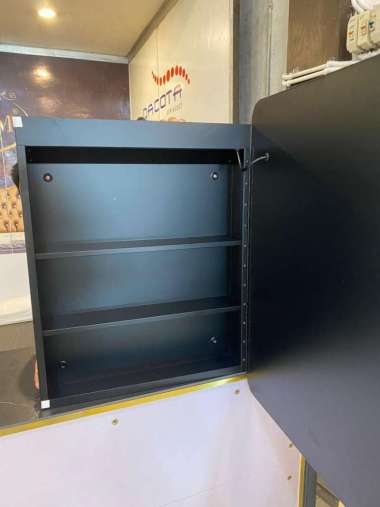 mirror led cermin dinding 60 x 80 cm