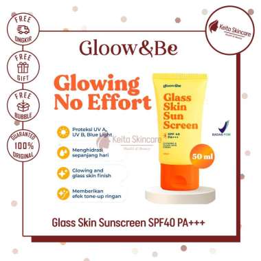 Gloowbi Glass Skin Sunscreen SPF40 PA+++ Gloow&be