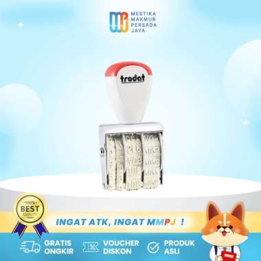 Trodat Stempel Tanggal Bulan Tahun Berkualitas Tahan Lama