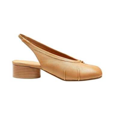 [12.12 Dealcember] Maison Margiela Tabi 35 New Ballerina Slingbacks Brown 37 Brown