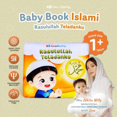 Foxandbunny - Baby Book Islami Rasulullah Teladanku Tauhid Series Usia 1+ Tahun | Buku Edukasi Bayi