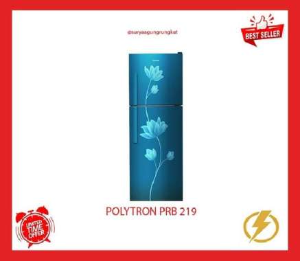 KULKAS POLYTRON 2 PINTU 210 L - PRB 219
