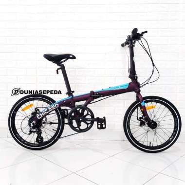 FOLDING BIKE DAHON ION CHICAGO PURPLE BLUE