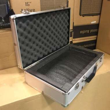 HARDCASE KOPER BOX BAHAN FULL ALUMUNIUM KHUSUS MICROPHONE