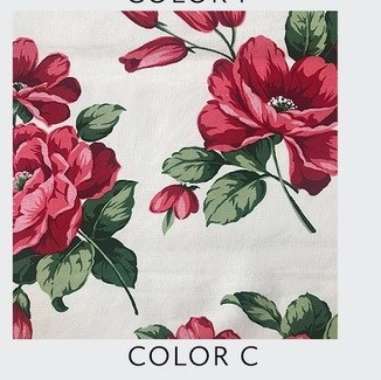 REGENCY PCK - Kain Floral - Sarung Sofa - Bahan Jok Kursi Shabby Furni Color C