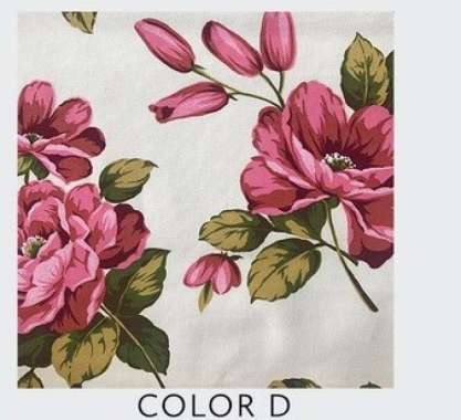 REGENCY PCK - Kain Floral - Sarung Sofa - Bahan Jok Kursi Shabby Furni Color D