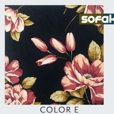 REGENCY PCK - Kain Floral - Sarung Sofa - Bahan Jok Kursi Shabby Furni Color E