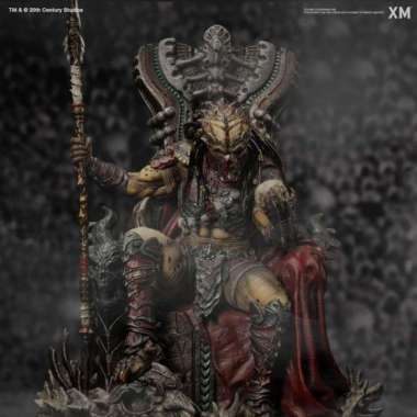 XM STUDIOS 1/3 SUPREME SCALE PREDATOR KING ON THRONE STATUE ACTION FIGURE