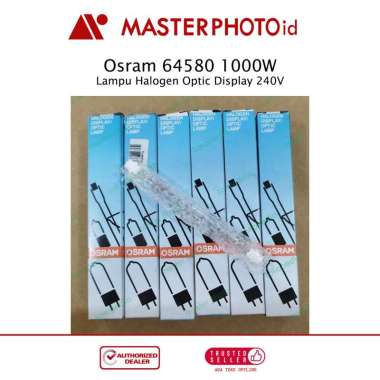 Osram 64580 1000W Watt Lampu Halogen Optic Display 240V