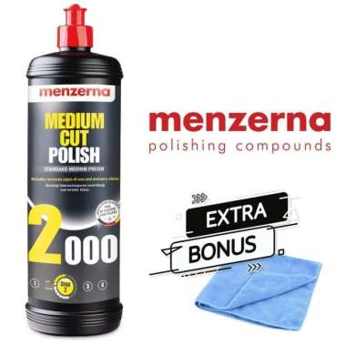 Menzerna 2000 Medium Cut Polish 1 Liter, kompon compound poles mobil