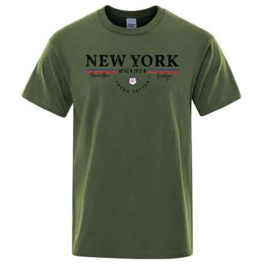 Kaos Tshirt Baju Murah Distro Manhattan Brooklyn Amerika USA New York City NYC sablon bordir SOUVENI