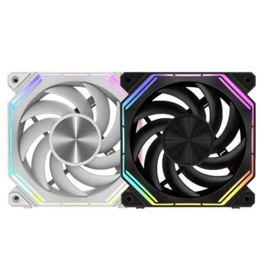 FAN CASE AIGO DARKFLASH INFINITY 34 - 12cm PWM aRGB Cooling Fan 1 FAN WHITE