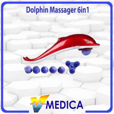 Alat Pijat Dolphin Massager 4in1 / Alat Pijat Elektrik