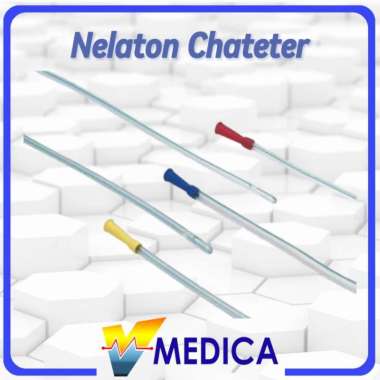 Nelaton Catheter Kateter Romsons GS 1004 Nel Cath / Selang Kateter ( 16fg ,12fg,14fg ) NO 16 FG
