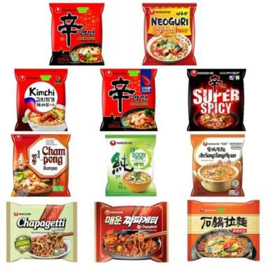 Nongshim Shin Ramyun (Mie Instan Korea Halal) Chapagetti 140g