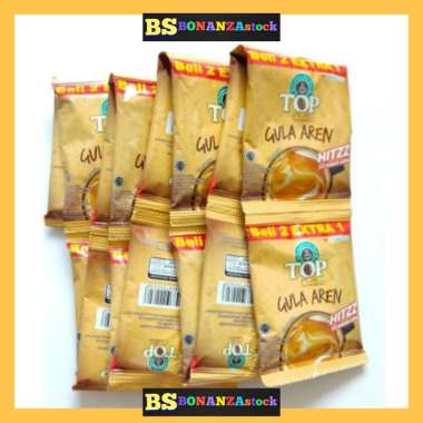 TOP Coffee Kopi Gula Aren 1 renceng 15 sachet 22g