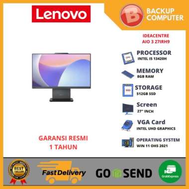 LENOVO IDEACENTRE AIO 3 27IRH9 5YID INTEL I5 13420H 8GB RAM